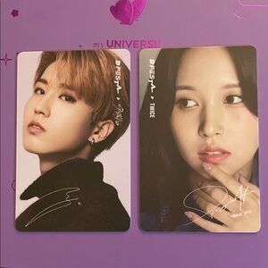 D'FESTA Stray Kids Han / TWICE Mina Photocard PC